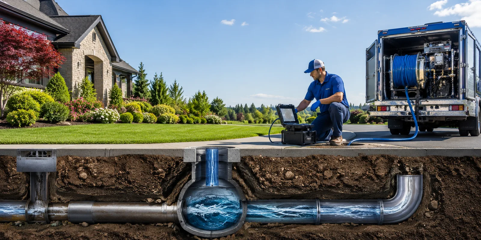 Drainage restoration information for Parker City, IN